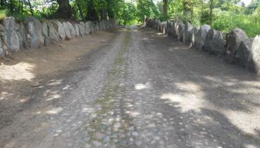 Kamienna droga w Pławnie