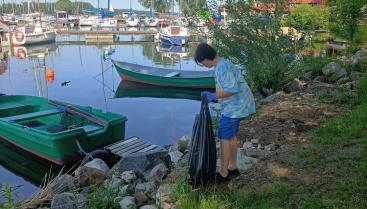 Śmieci do kosza, nie do jeziora - wielkie sprzątanie dna jeziora Drawsko 