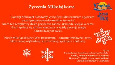 Życzenia Mikołajkowe