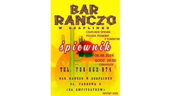 Bar Ranczo w Czaplinku- polskie piosenki