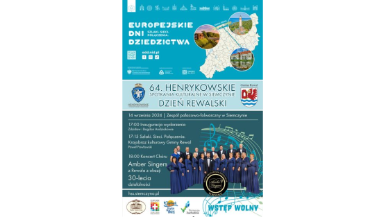 64. Henrykowskie Spotkania Kulturalne w Siemczynie "Dzień Rewalski" | Europejskie Dni Dziedzictwa