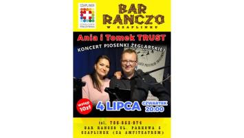 Bar Ranczo w Czaplinku zaprasza na koncert