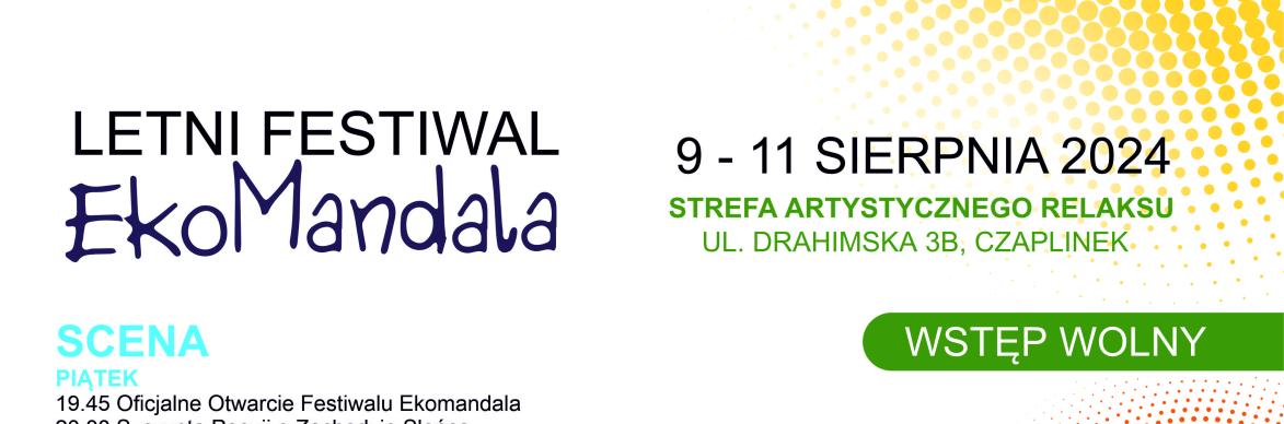 Plakat - II Letni Festiwal EkoMandala