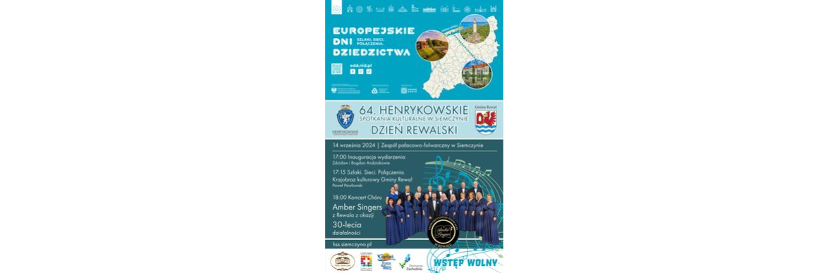 64. Henrykowskie Spotkania Kulturalne w Siemczynie "Dzień Rewalski" | Europejskie Dni Dziedzictwa