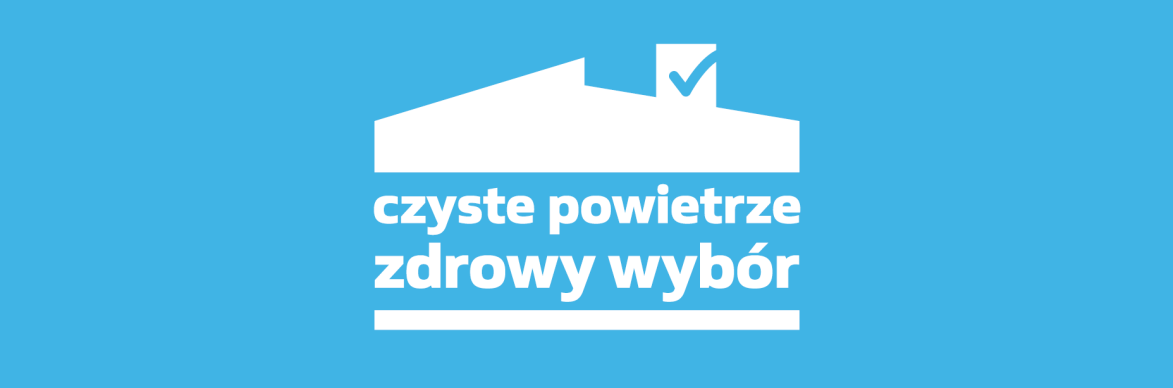 Logo programu Czyste Powietrze