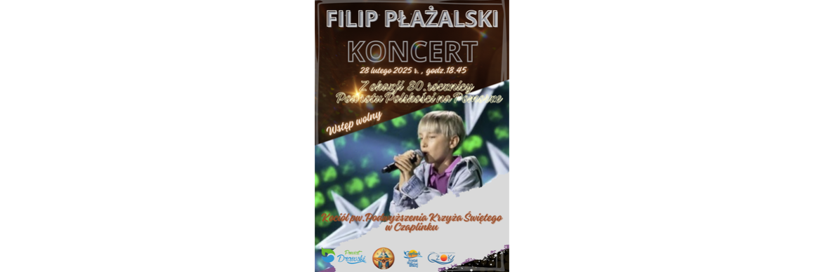 Koncert Filipa Płażalskiego - 28 lutego 2025 r. 