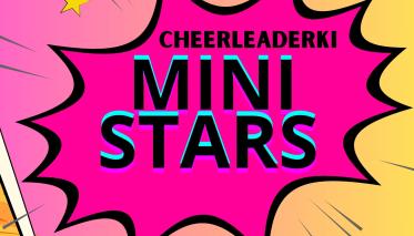 Plakat-Cheerleaderki MINI STARS-nabór.